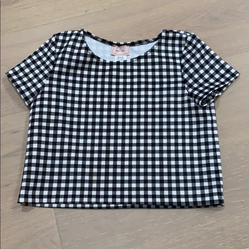 Youth Girls cropped top shirt